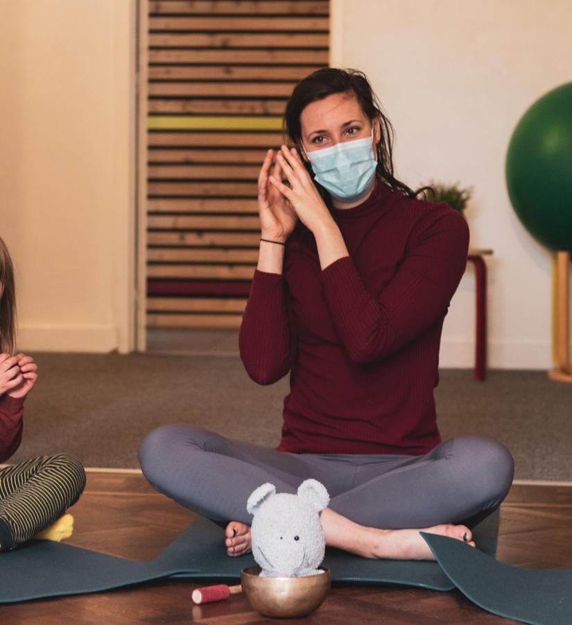 Yoga kinderyoga Praktijk in Beweging Gent Siel Van Eekert